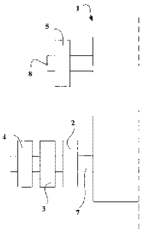 A single figure which represents the drawing illustrating the invention.